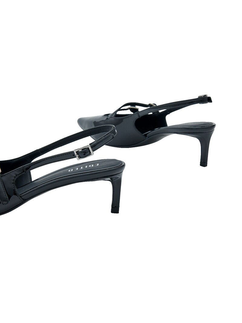 Sinned X About You Zapatos Destalonado 'Gilliane' EDITED En Negro