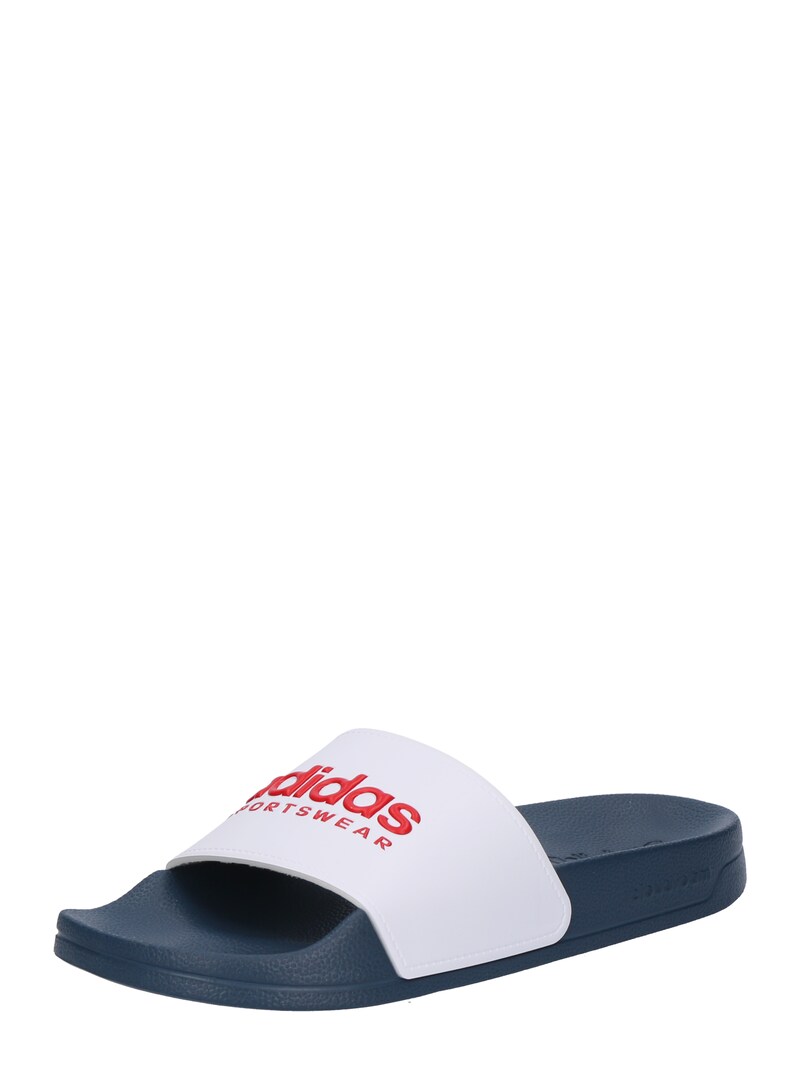 sinned x about you Zapatos para playa y agua 'ADILETTE' ADIDAS SPORTSWEAR en Blanco