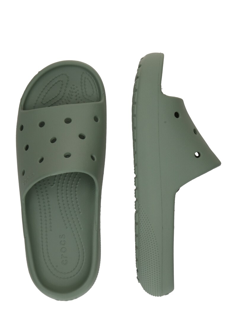 Sinned X About You Zapatos Para Playa Y Agua 'Classic Slide V2' Crocs En Verde