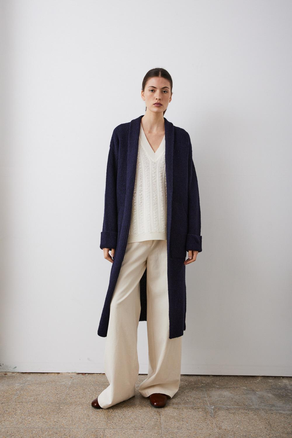 sita murt Abrigo largo de punto