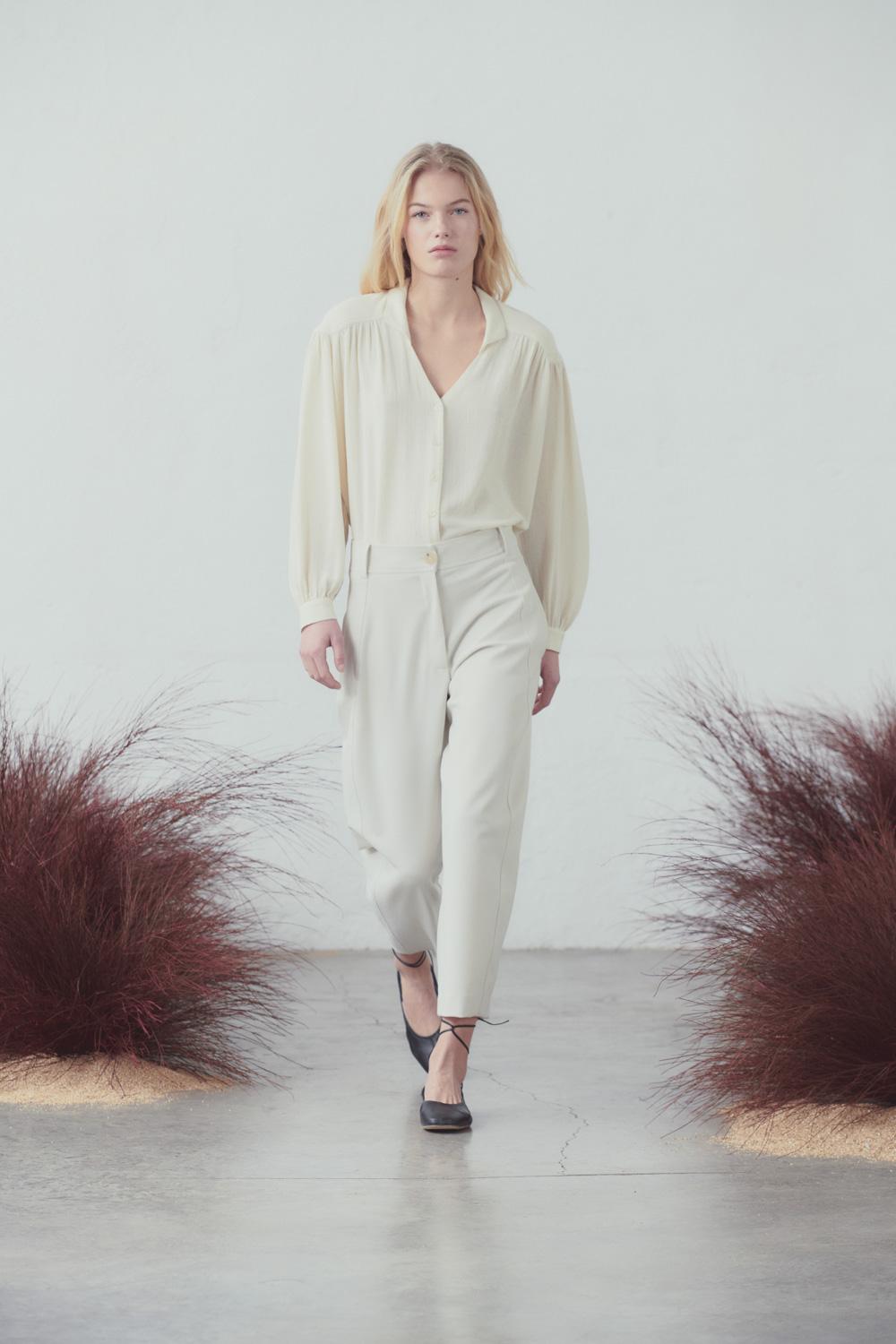 sita murt Blusa cuello camisero