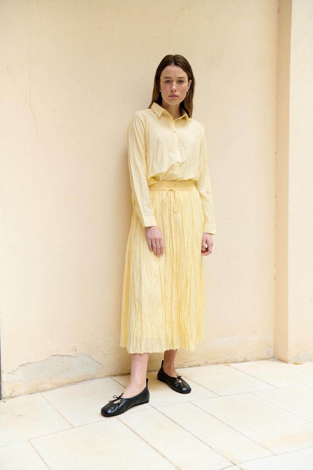 Sita Murt Camisa De Efecto Arrugado