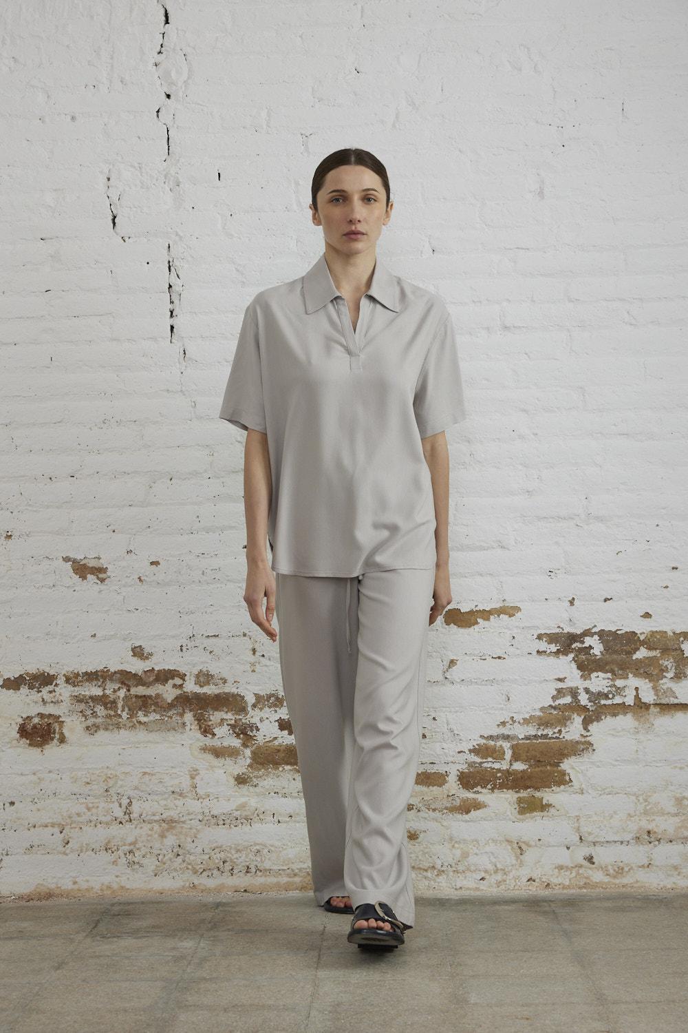 sita murt Camisa de lino oversize