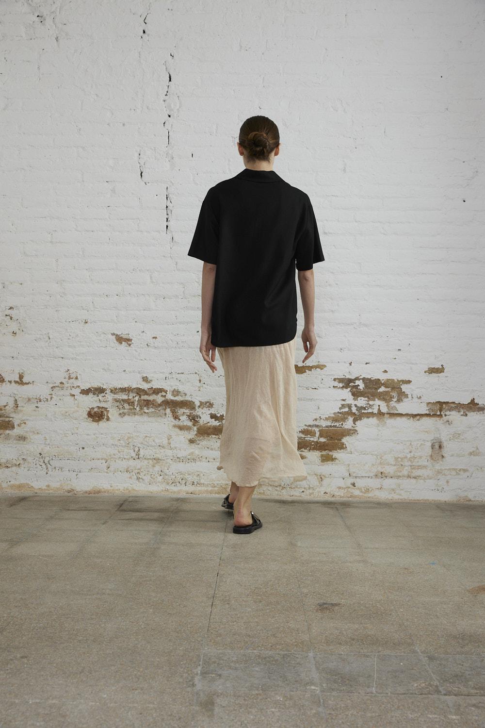 Sita Murt Camisa De Lli Oversize