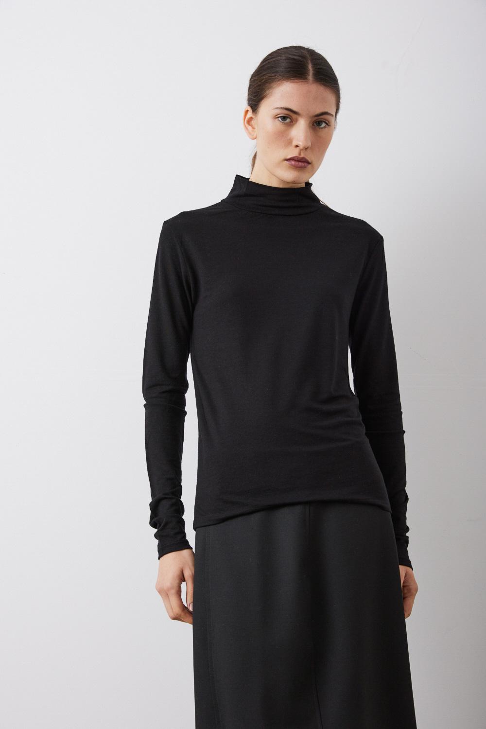 Sita Murt Camiseta Básica Cuello Cisne