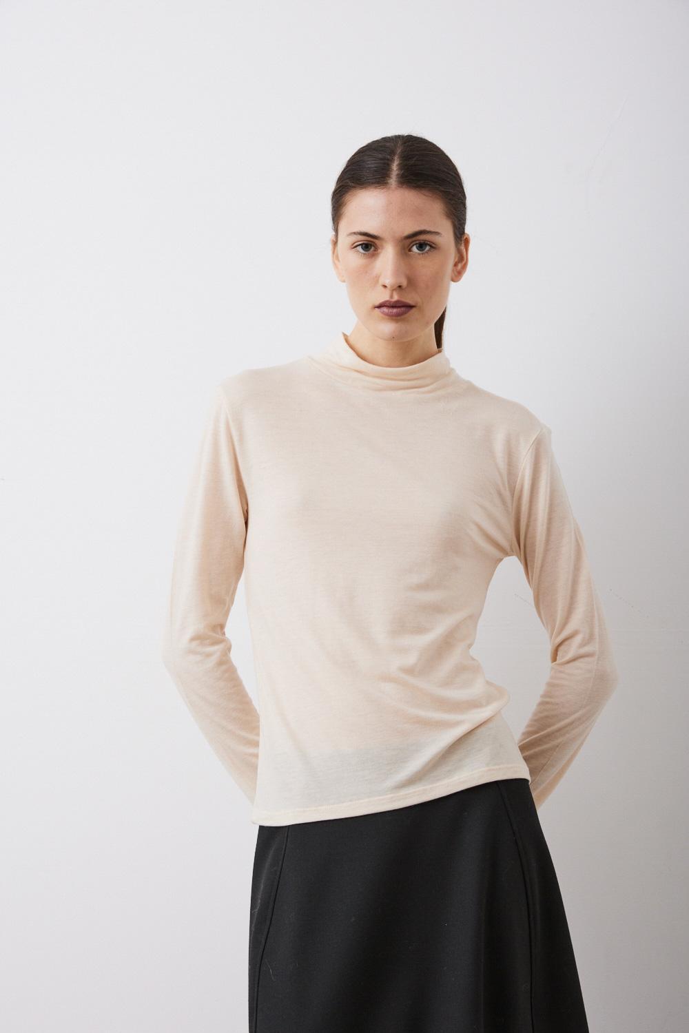 Sita Murt Camiseta Básica Cuello Cisne