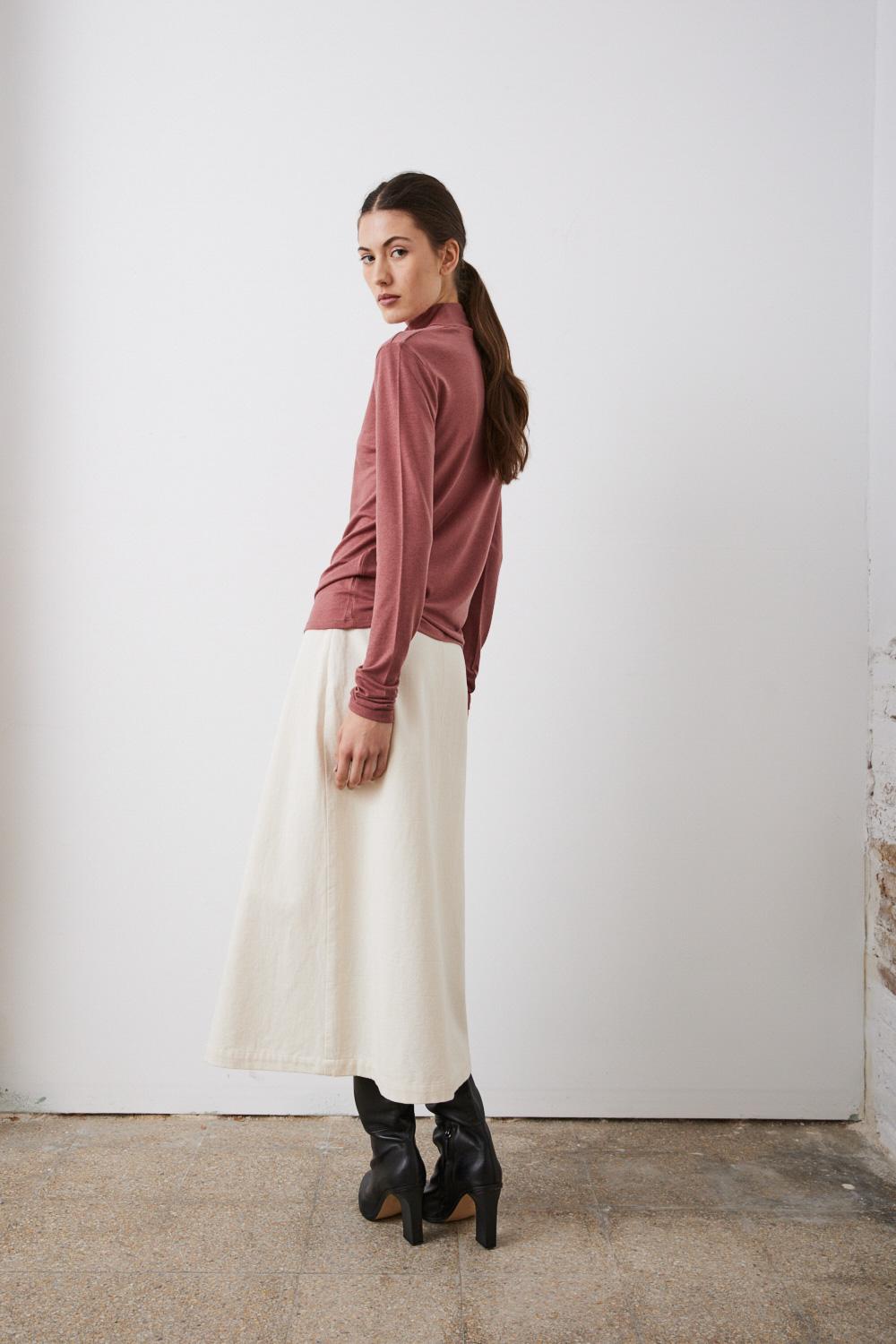 Sita Murt Camiseta Básica Cuello Cisne