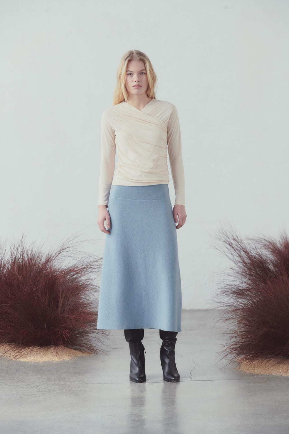 Sita Murt Camiseta Cruzada Ajustada