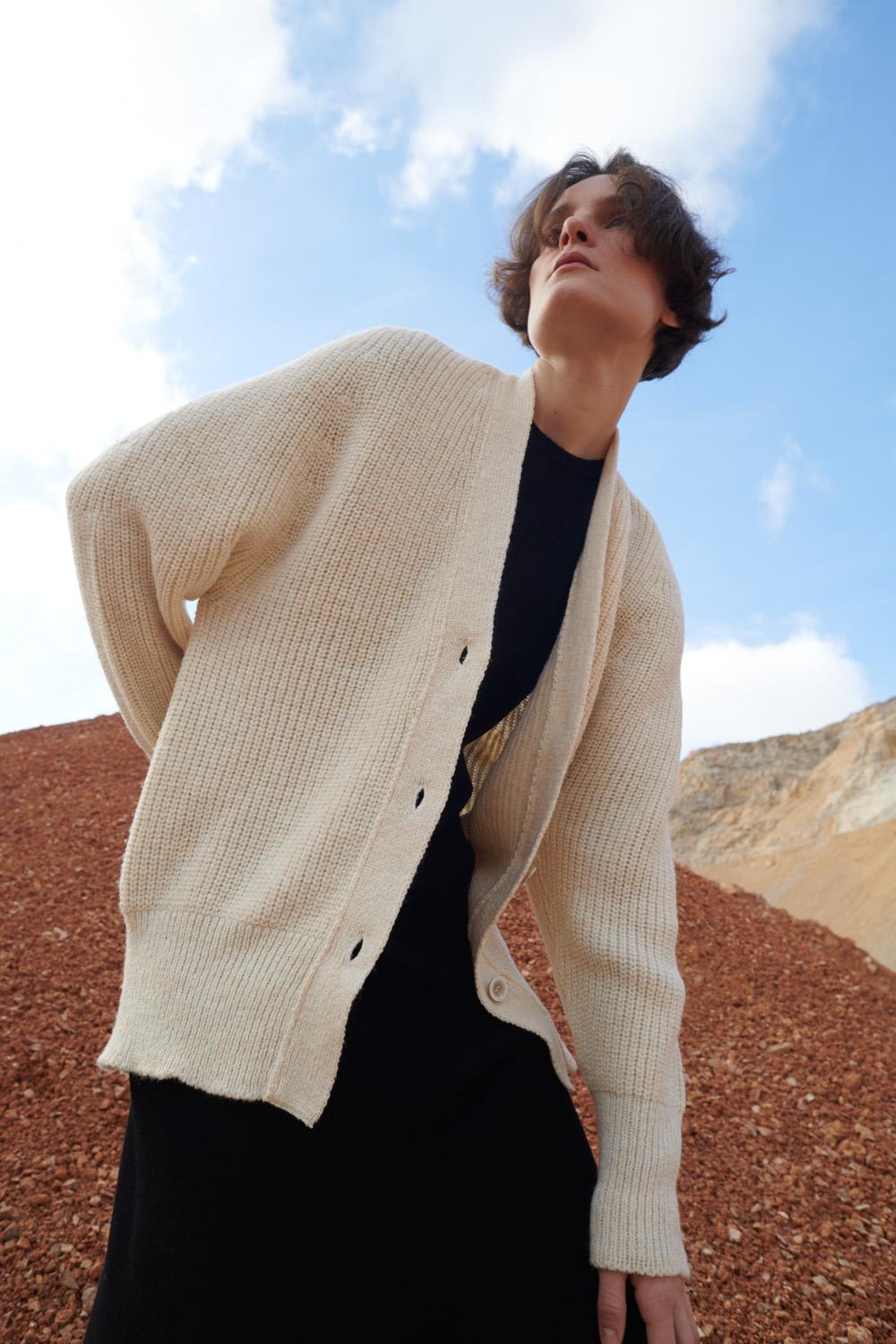 Sita Murt Cardigan Punto Perlado