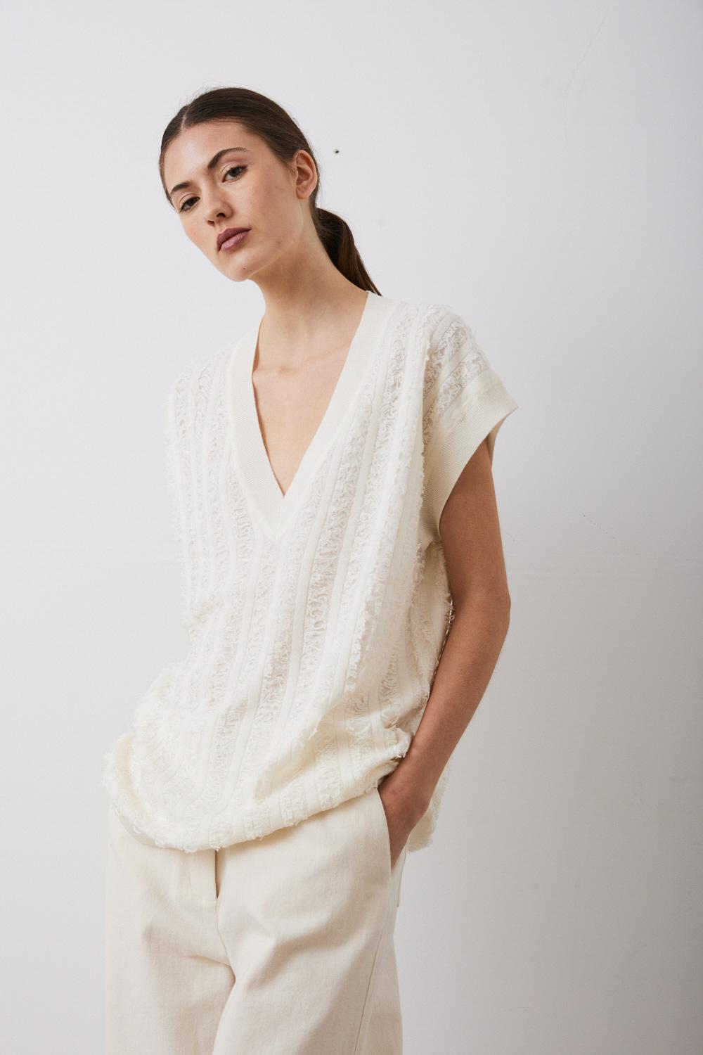 Sita Murt Chaleco Cuello Pico