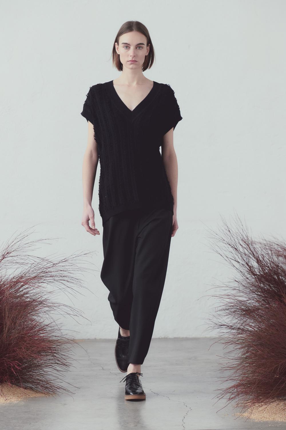 sita murt Chaleco cuello pico