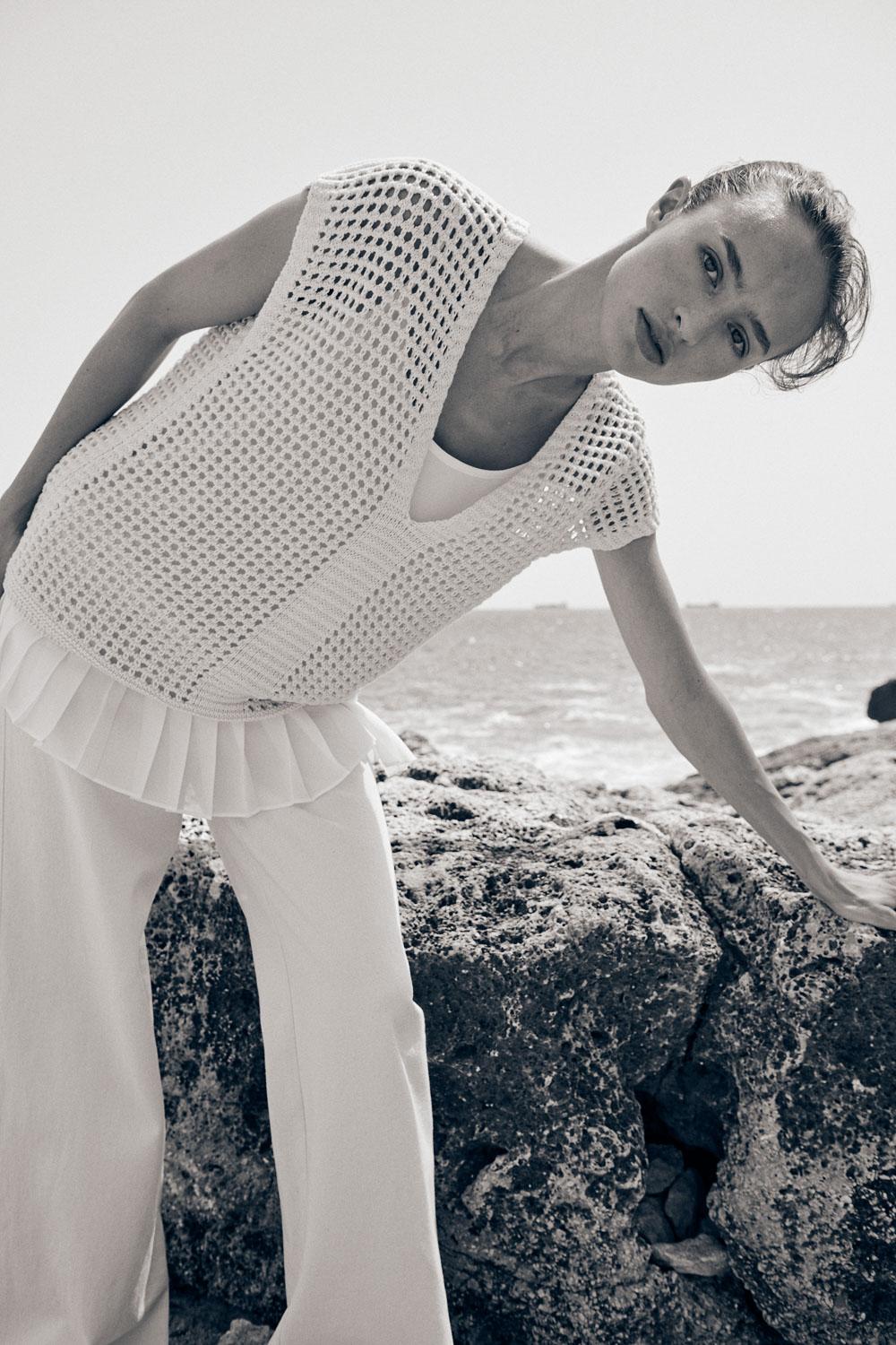 Sita Murt Chaleco En Punto Red