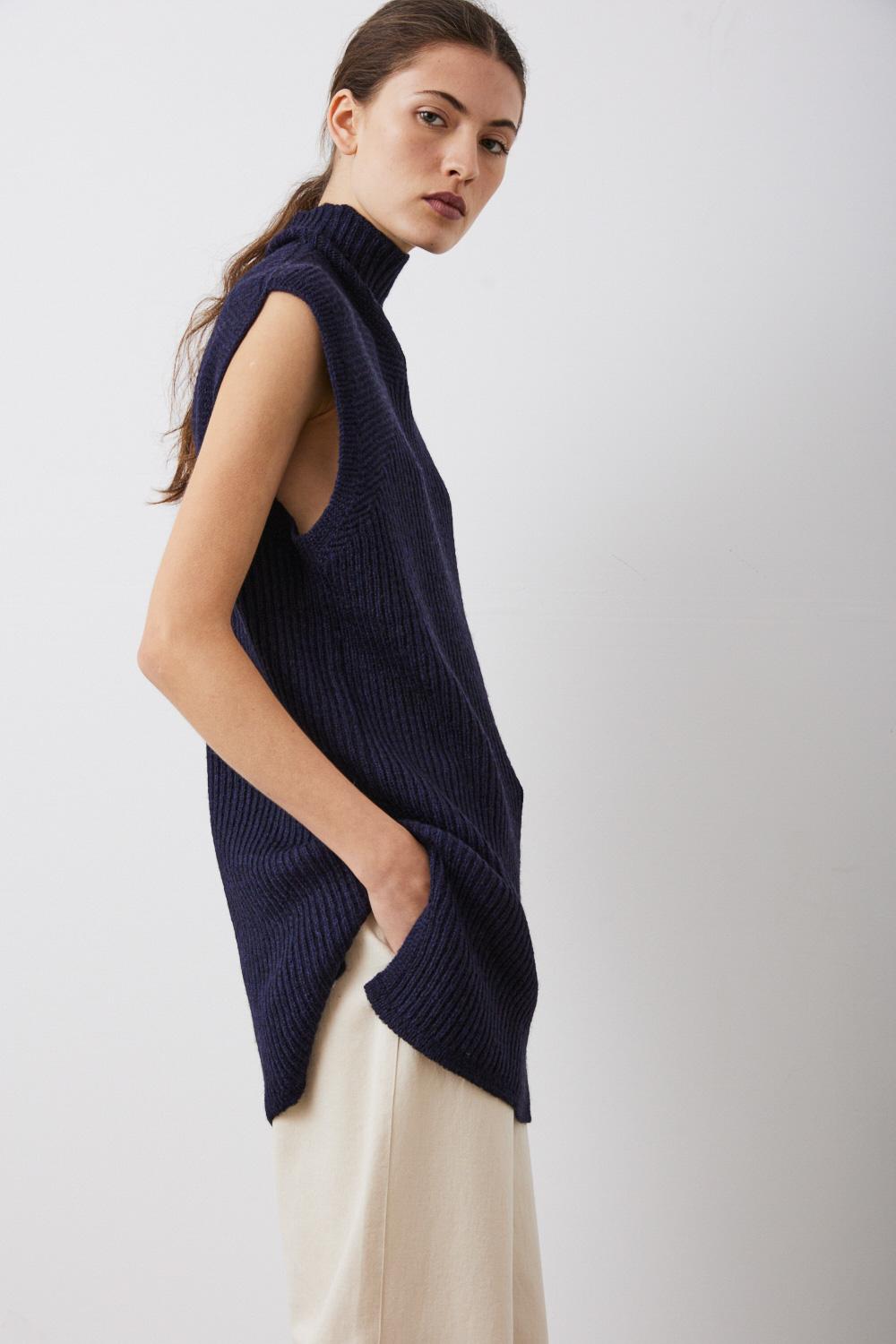 Sita Murt Chaleco Largo De Punto