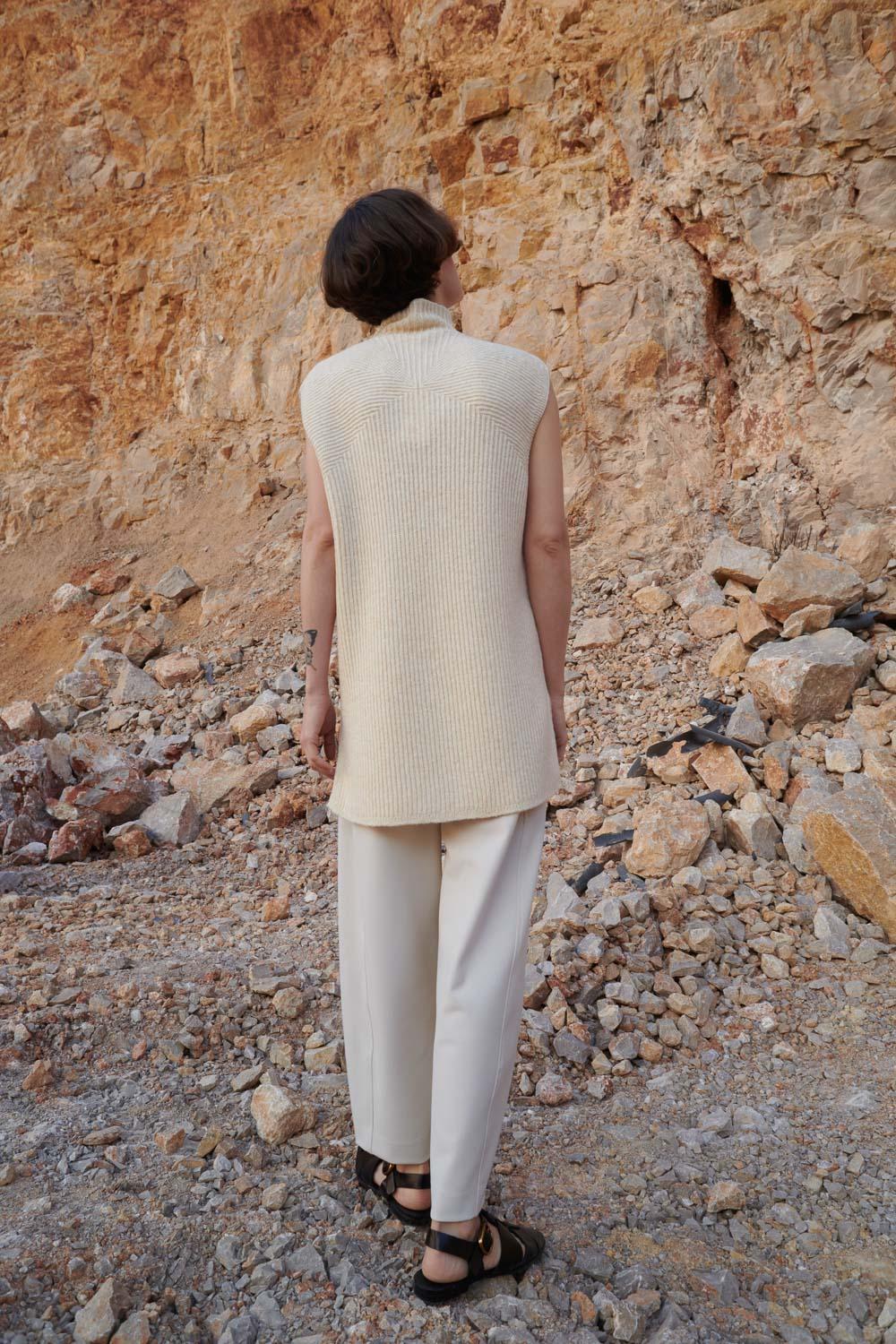 Sita Murt Chaleco Largo De Punto