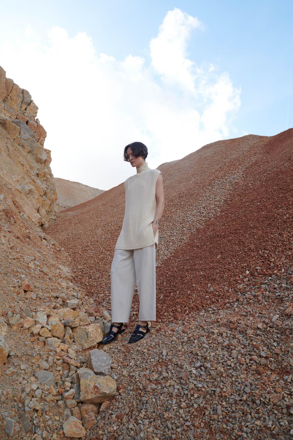 Sita Murt Chaleco Largo De Punto