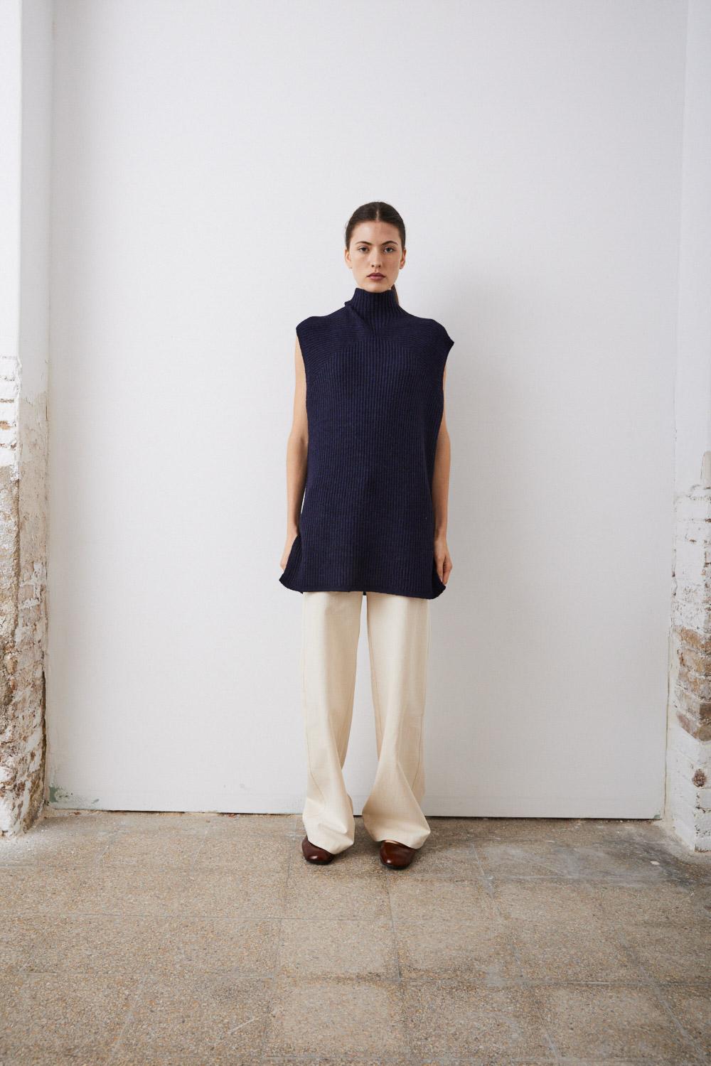 sita murt Chaleco largo de punto