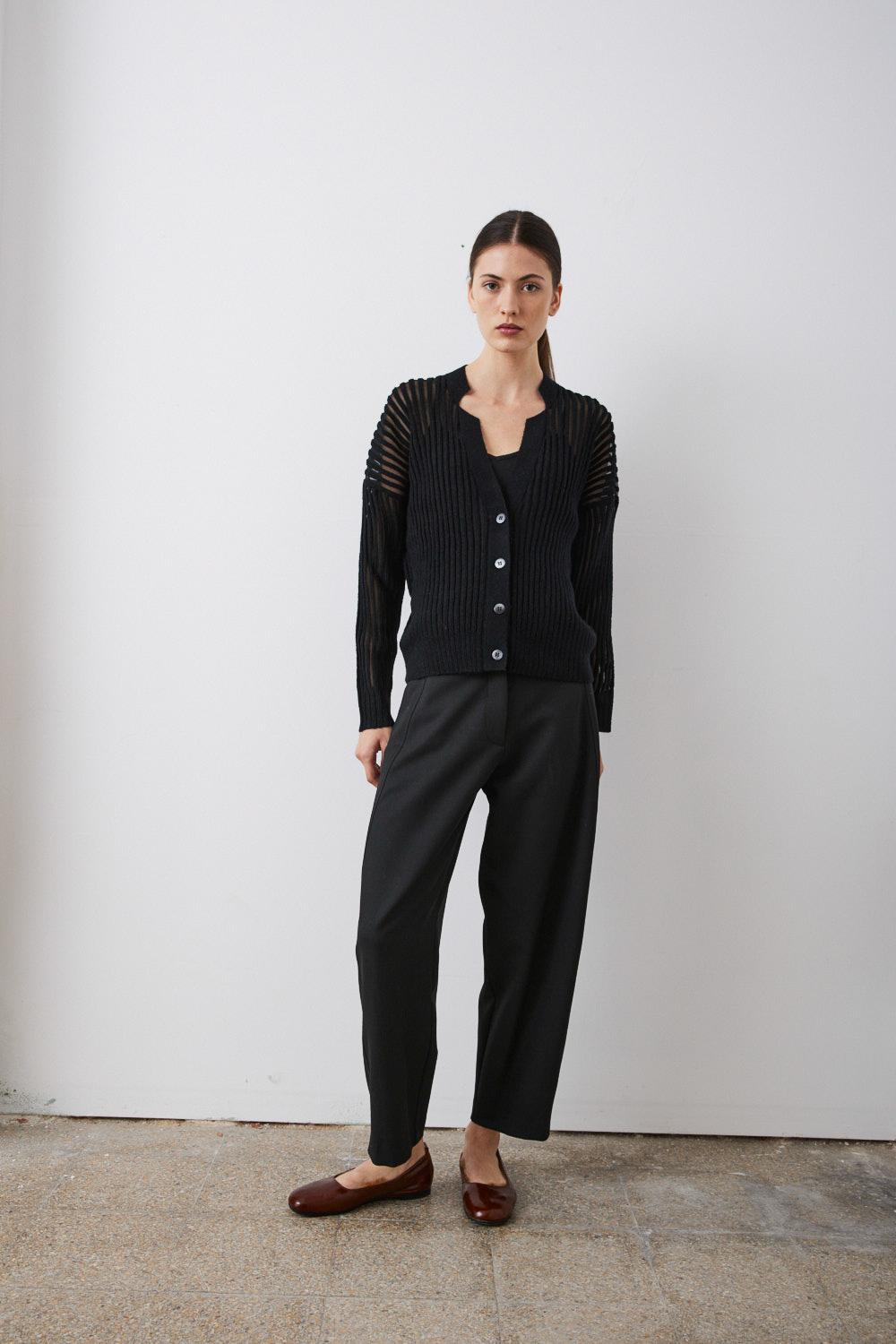 sita murt Chaqueta con transparencias