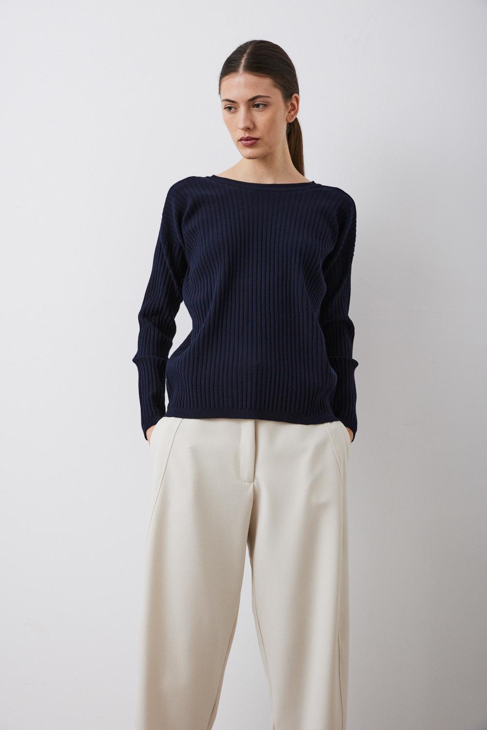 sita murt Jersey acanalado