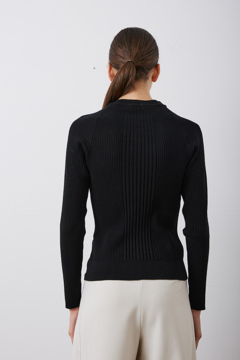 Sita Murt Jersey Con Abertura Frontal