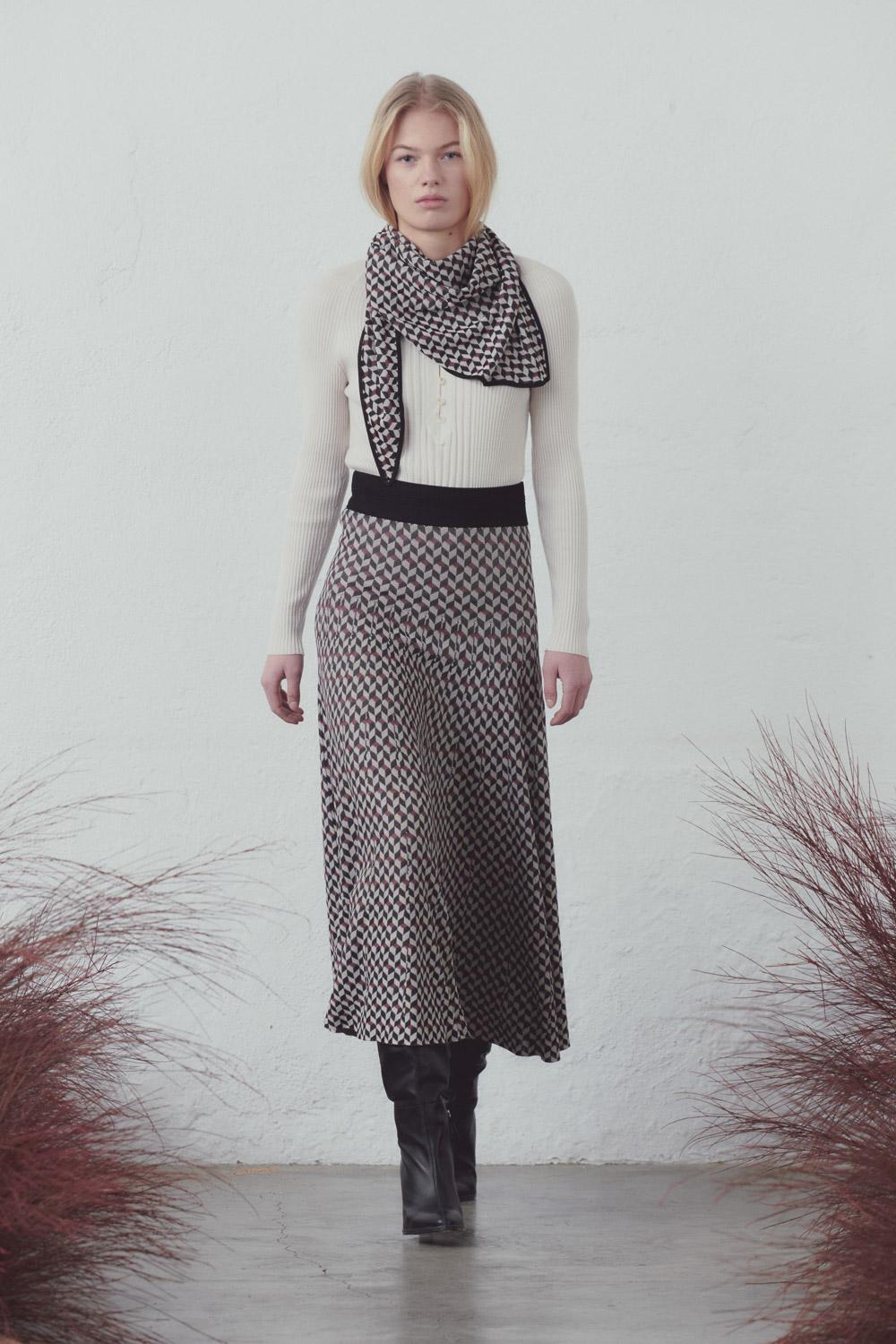 Sita Murt Jersey Con Abertura Frontal