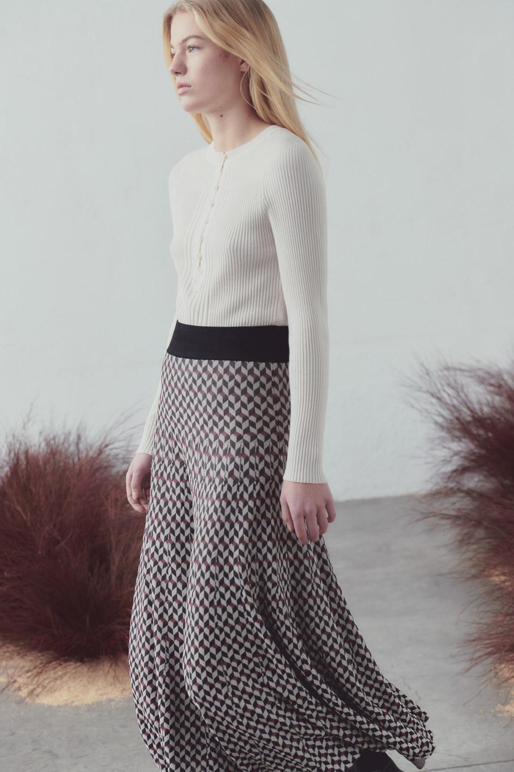 sita murt Jersey con abertura frontal