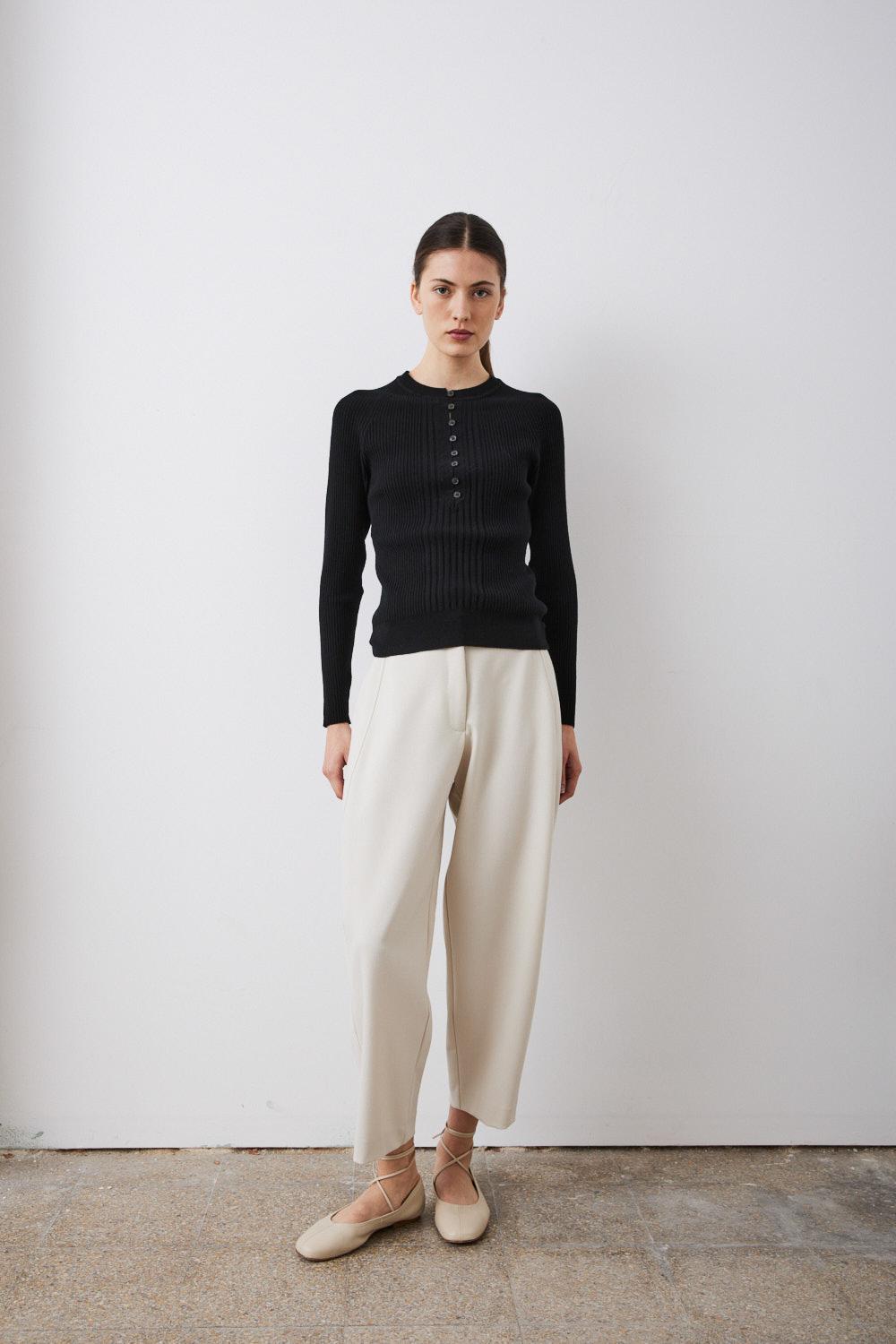 sita murt Jersey con abertura frontal