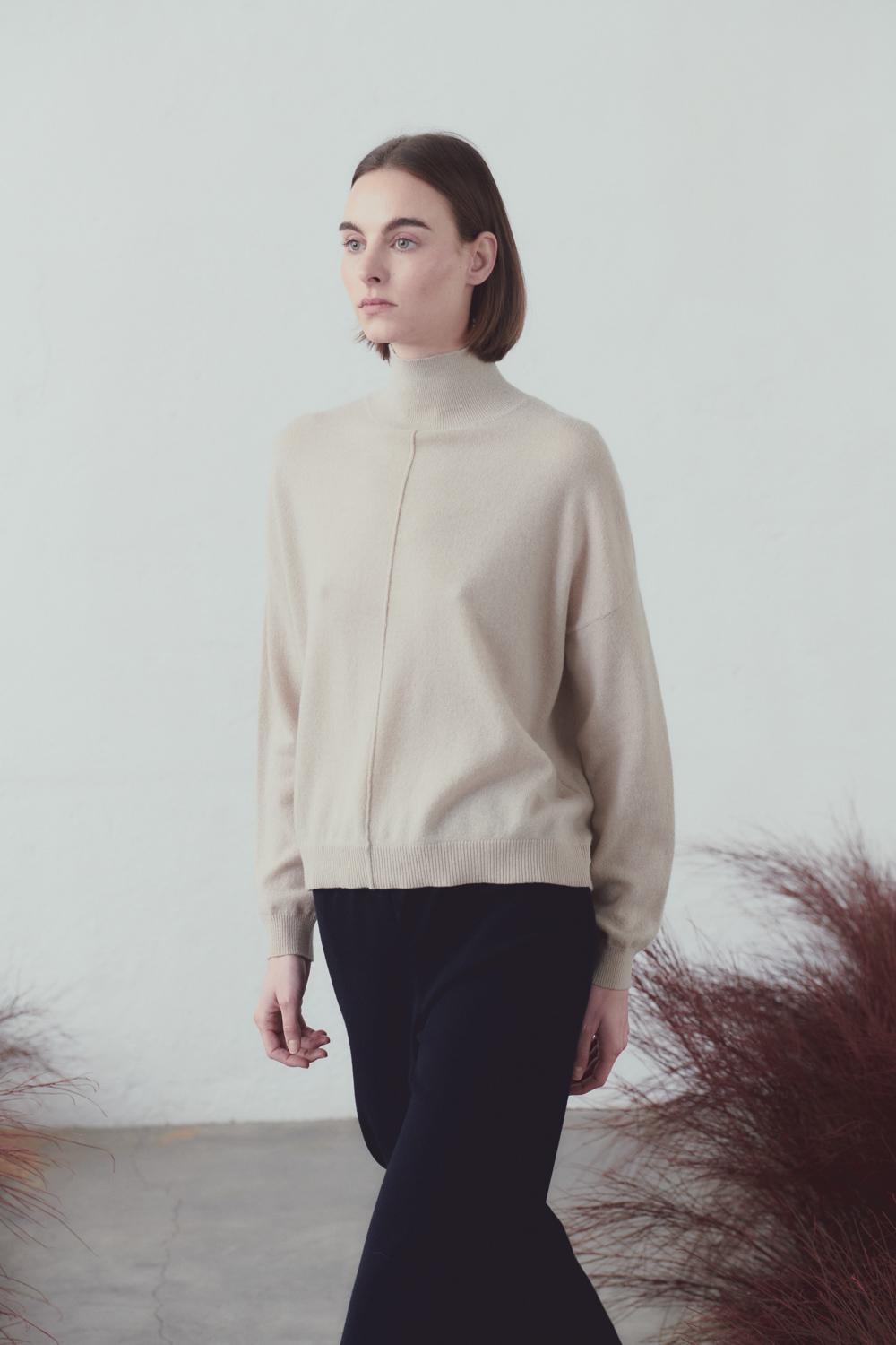 Sita Murt Jersey Cuello Cisne Cashmere