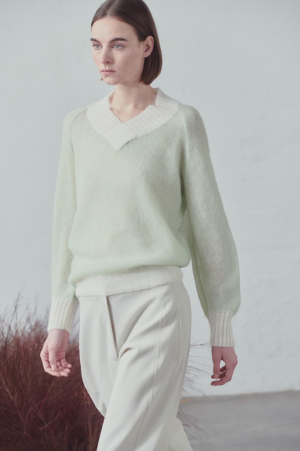 Sita Murt Jersey Cuello Pico Cerrado