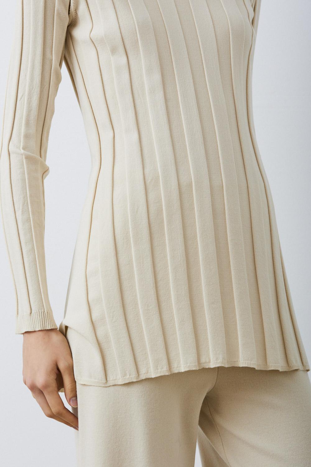 Sita Murt Jersey Largo Maxi Acanalado