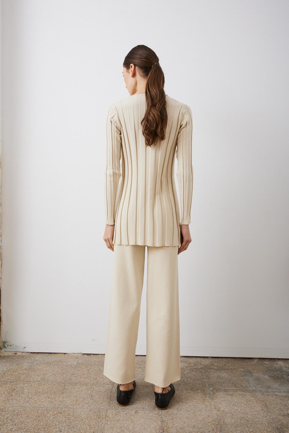 Sita Murt Jersey Largo Maxi Acanalado