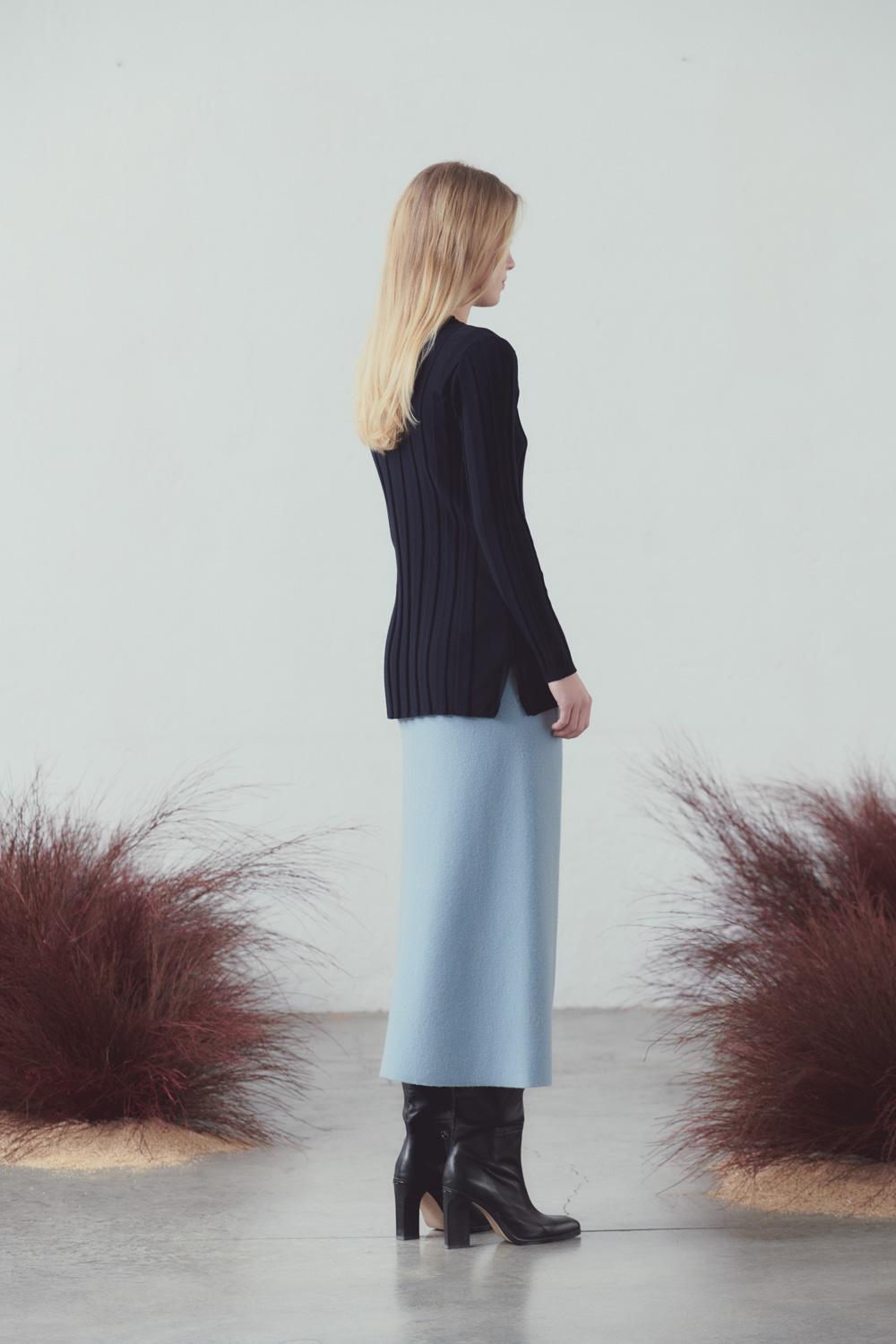 Sita Murt Jersey Largo Maxi Acanalado