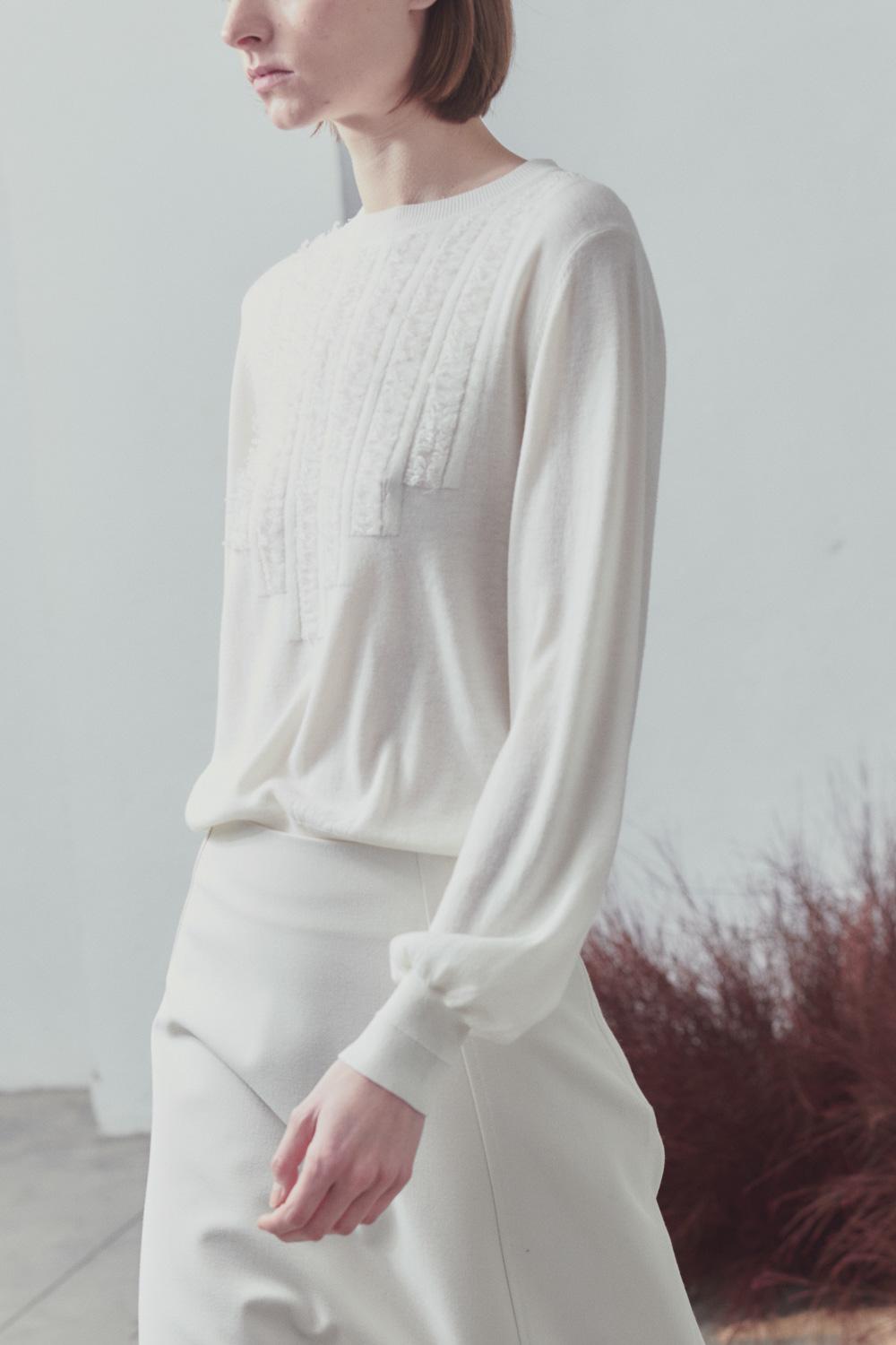 Sita Murt Jersey Mangas Abullonadas