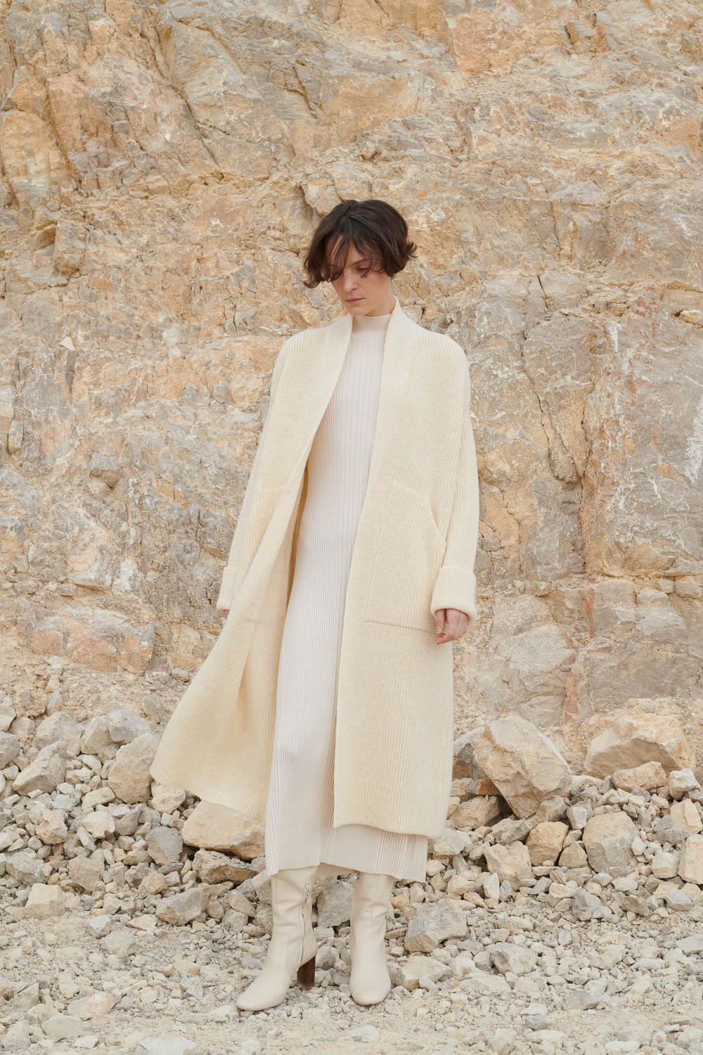 Sita Murt Vestido Acanalado Irregular