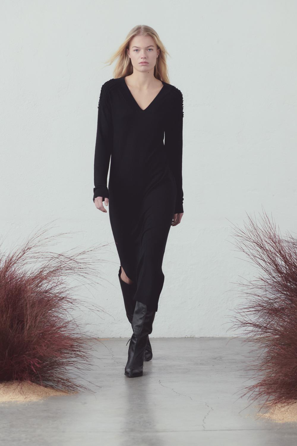 sita murt Vestido de punto midi