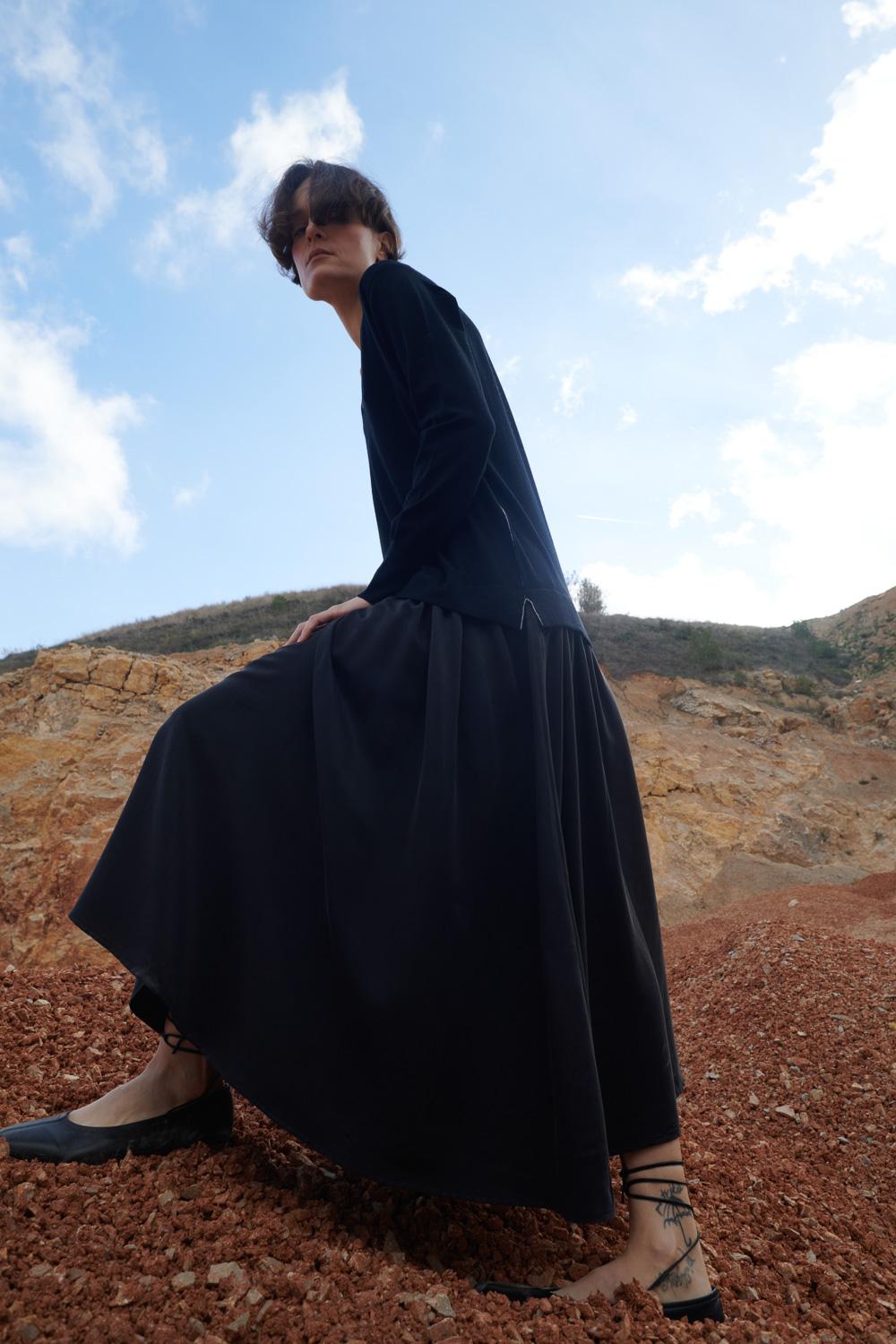 Sita Murt Vestido En Punto Menguado