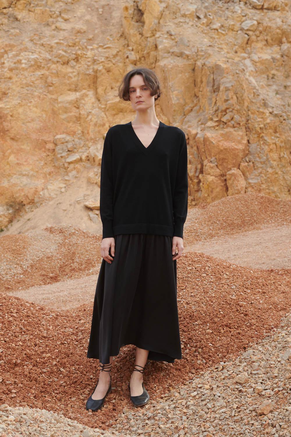 Sita Murt Vestido En Punto Menguado