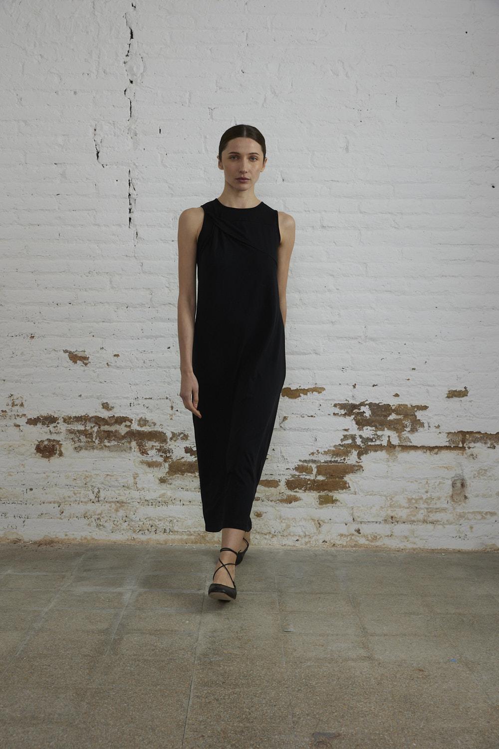 sita murt Vestido fluido con nudo