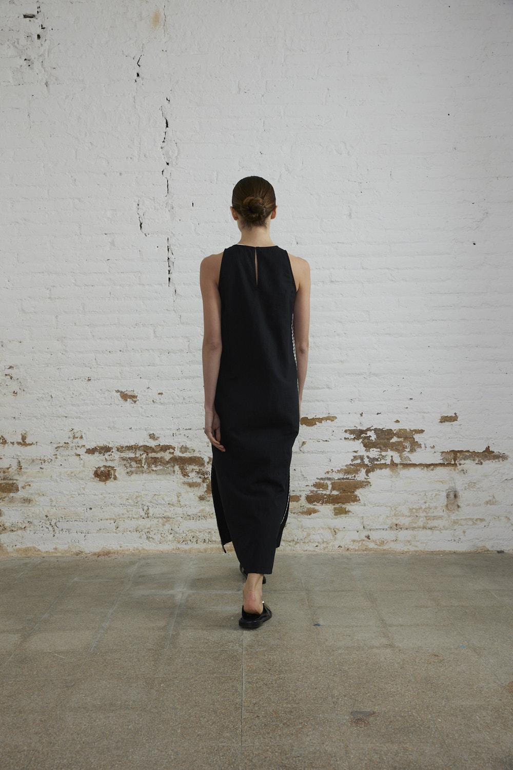 Sita Murt Vestido Largo Bordados