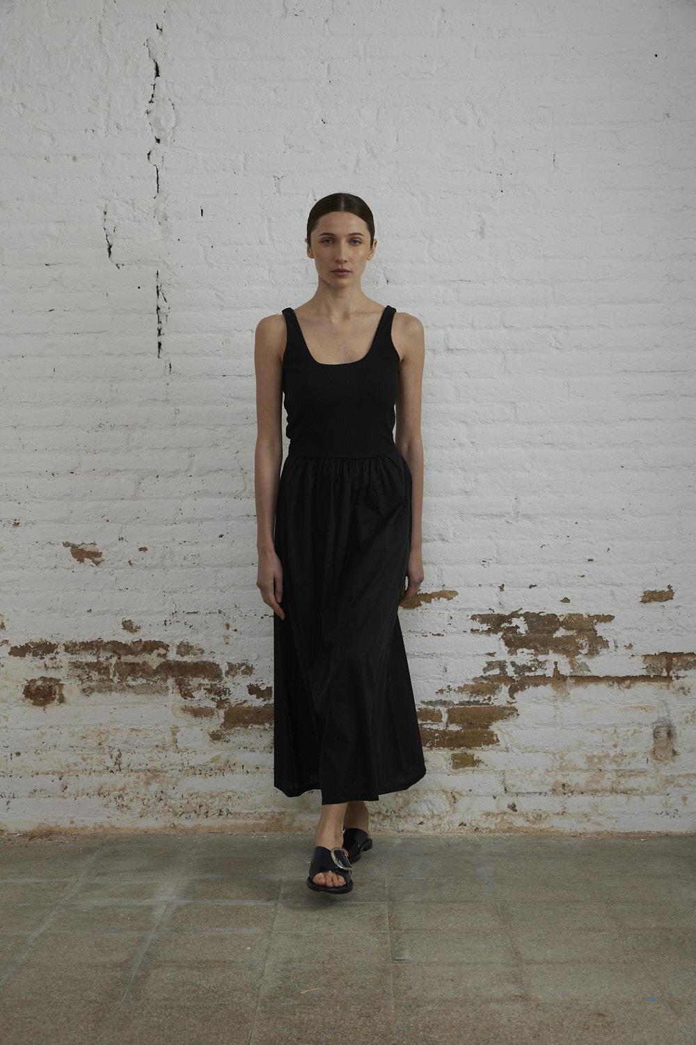 sita murt Vestido midi combinada