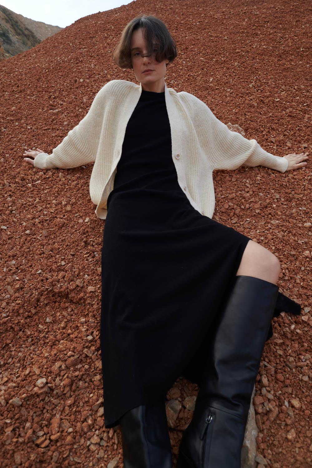 sita murt Vestido midi de punto