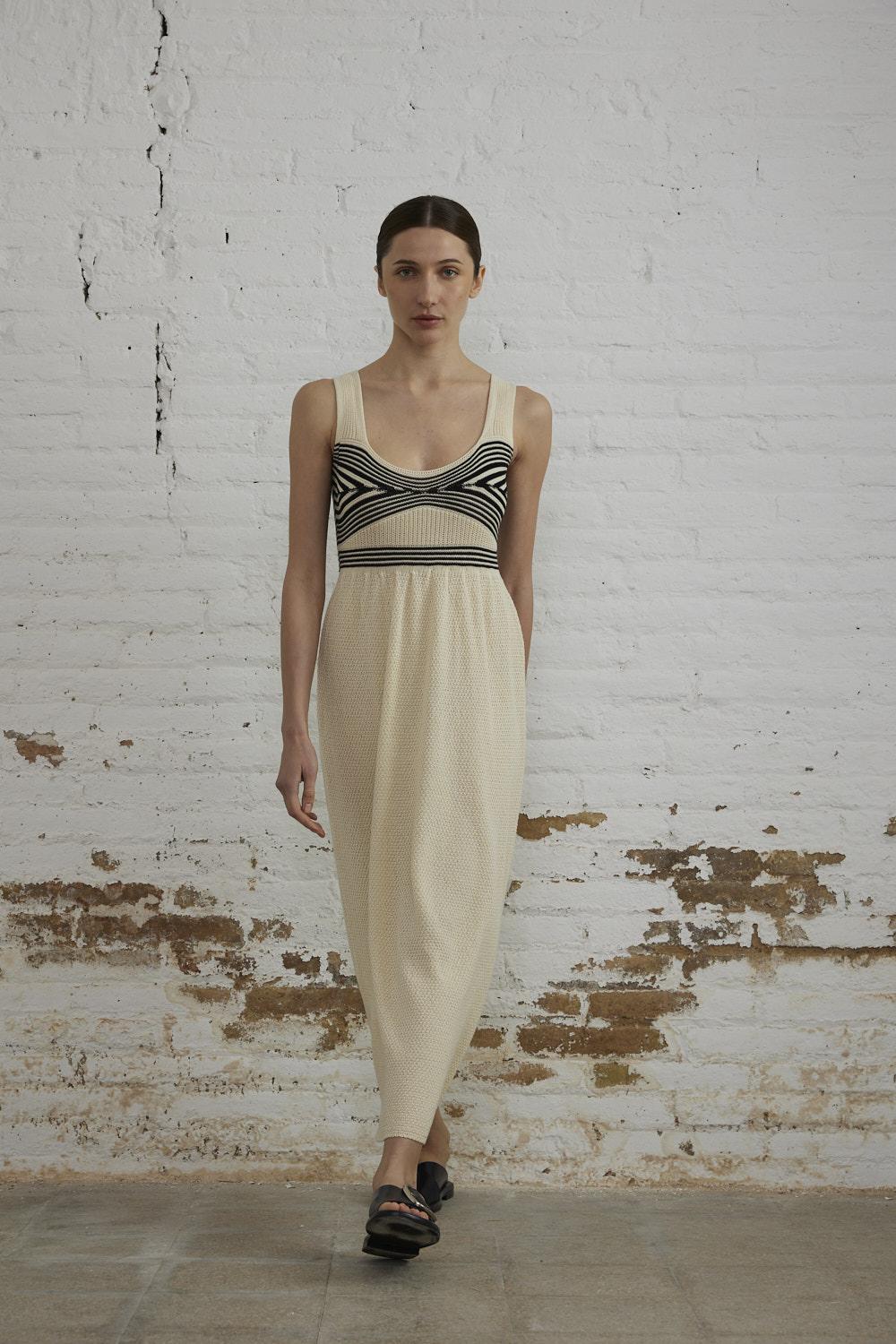 sita murt Vestido midi de punto