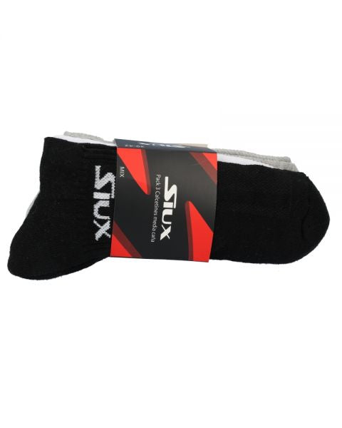 siux Pack 3 calcetines mix Dhaka caña media