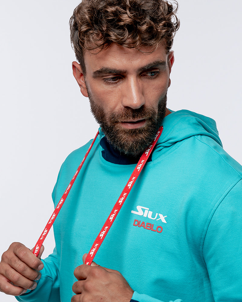 Siux SUDADERA CON CAPUCHA SIUX DIABLO SANYO HOMBRE FW24