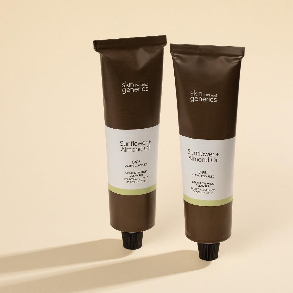Skin Generics Desmaquillante Triple Textura Con Aceite De Girasol (gel-aceite-leche)