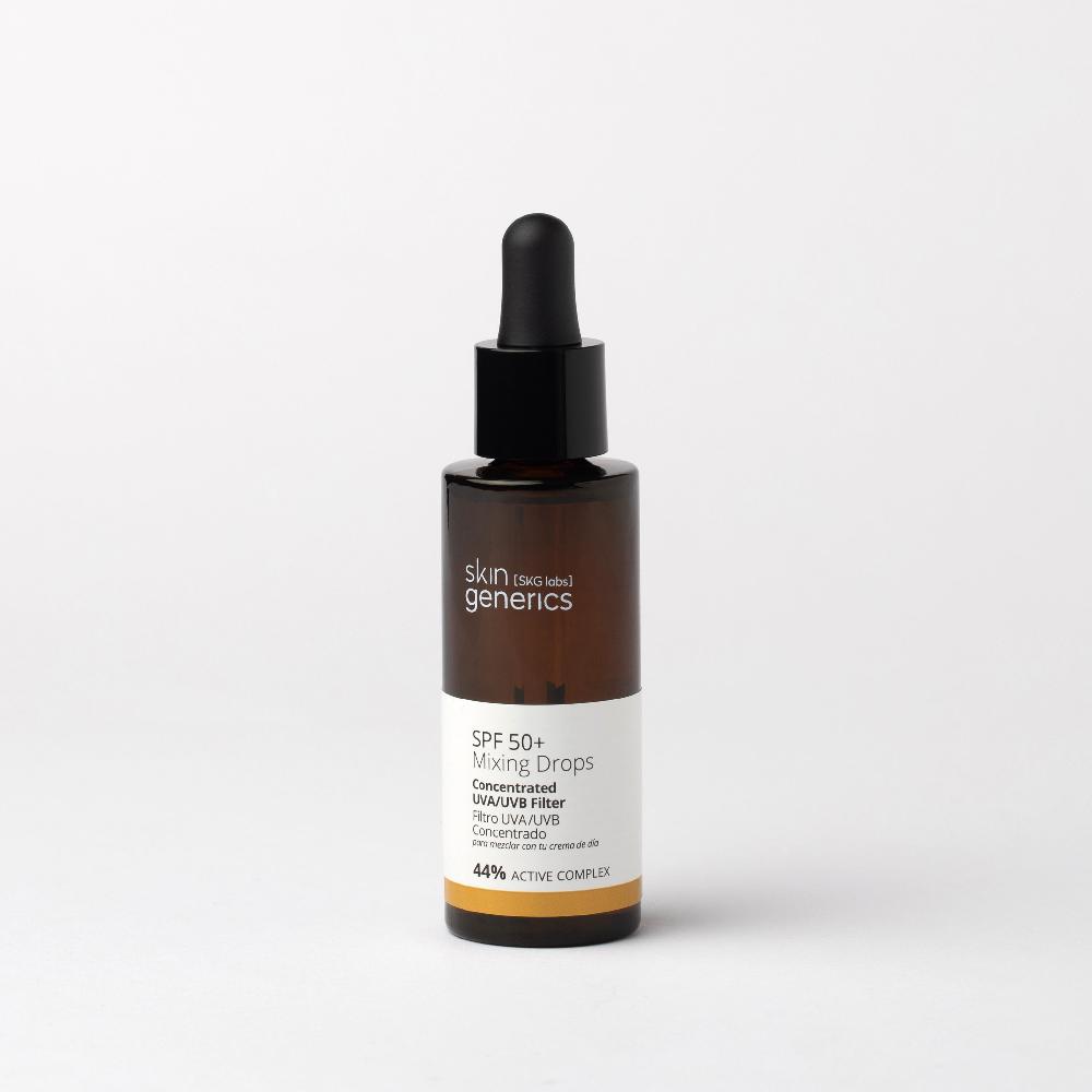 skin generics Gotas de protección solar 50+ para mezclar