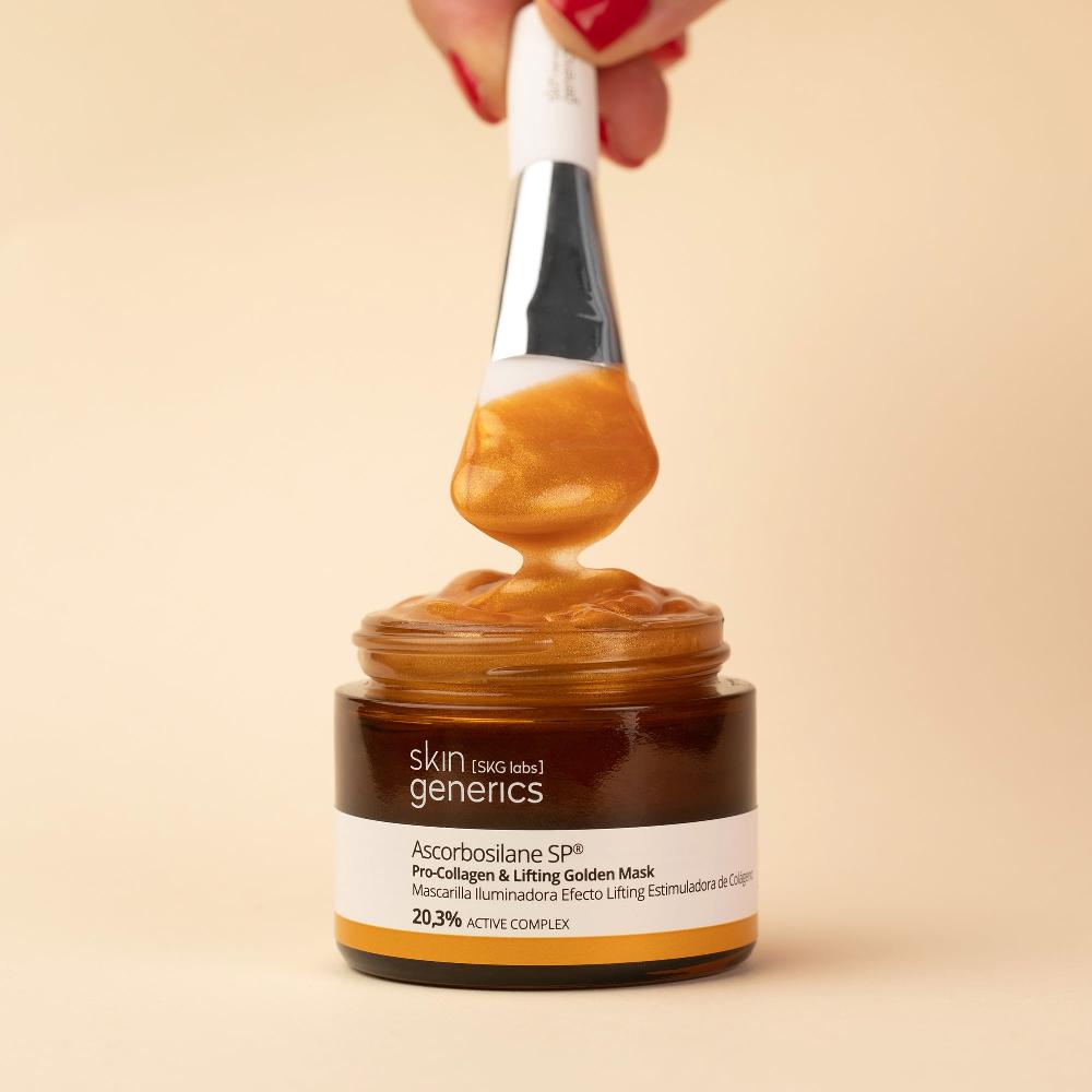 Skin Generics Mascarilla Iluminadora Efecto Lifting Estimuladora De Colágeno