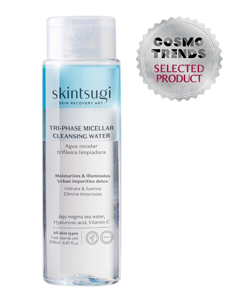 Skintsugi Agua micelar trifásica limpiadora