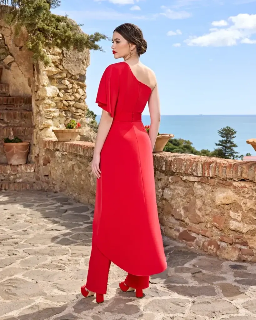 Sñ Sonia Peña Ref: 1250011 Conjunto Blusón / Cinturón Y Pantalón