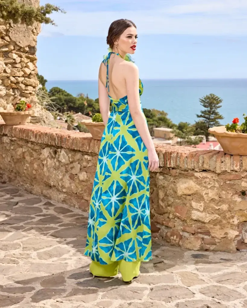 Sñ Sonia Peña Ref: 1250034 Conjunto Blusón / Cinturón Y Pantalón (Prendido)