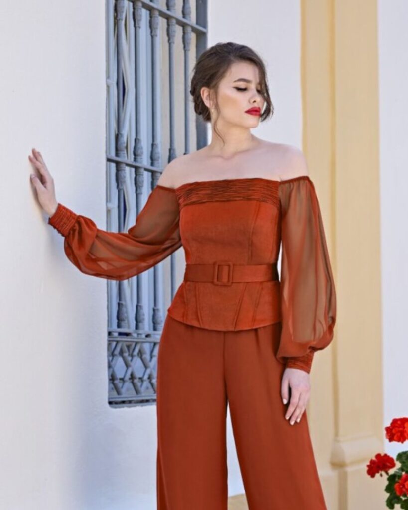 Sñ Sonia Peña Ref: 1250035 Conjunto Top Y Pantalón / Cinturón